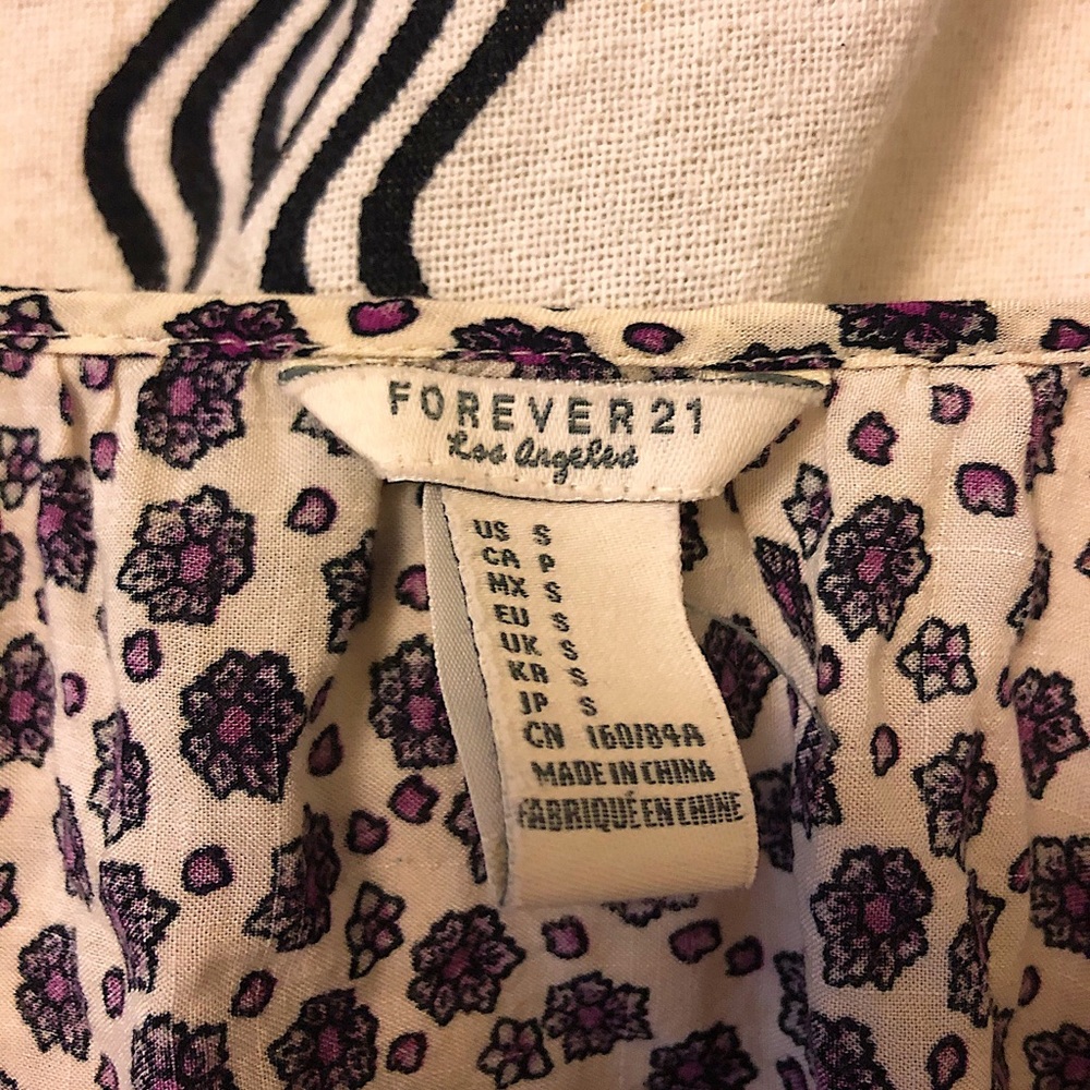 Boho Forever21 Top - Picture 2 of 5